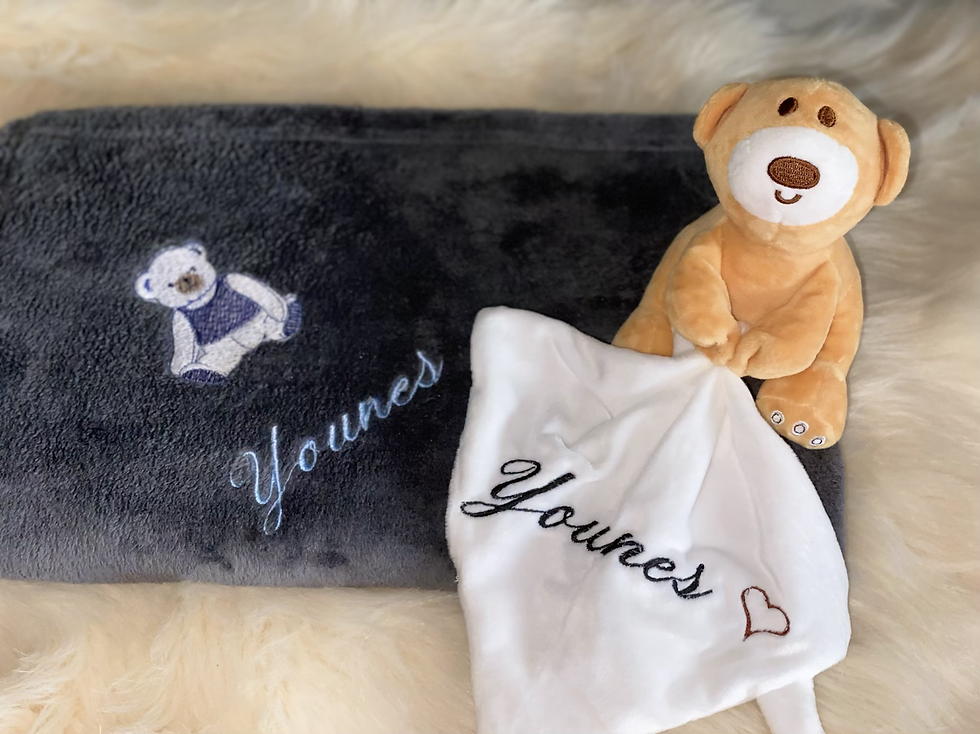 Miniature : Doudou personnalisé  ourson