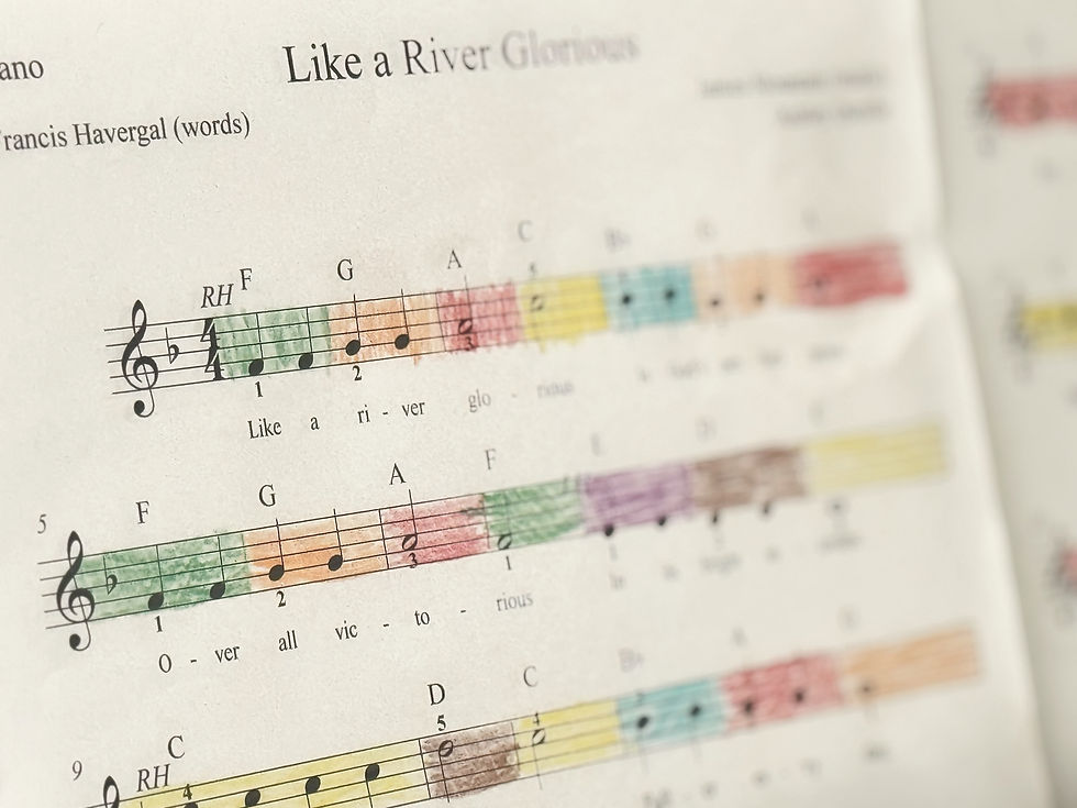 like a river glorious music