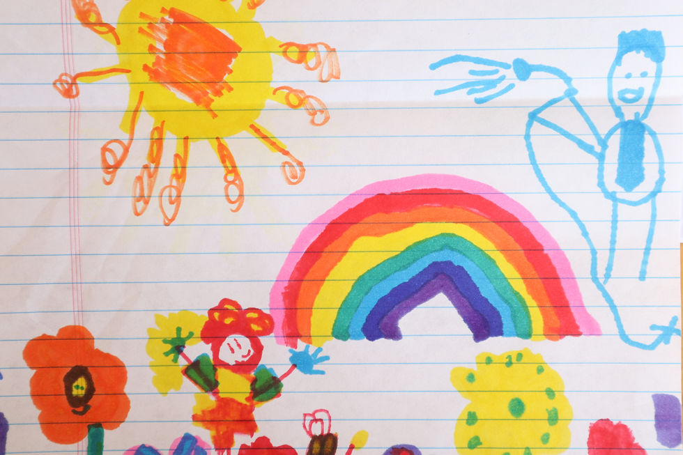 child-drawing-rainbow-sun