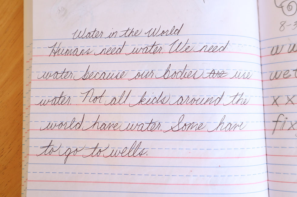 paragraph-cursive-handwriting-journal-water-world