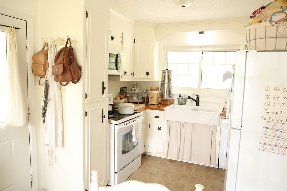 small country kitchen