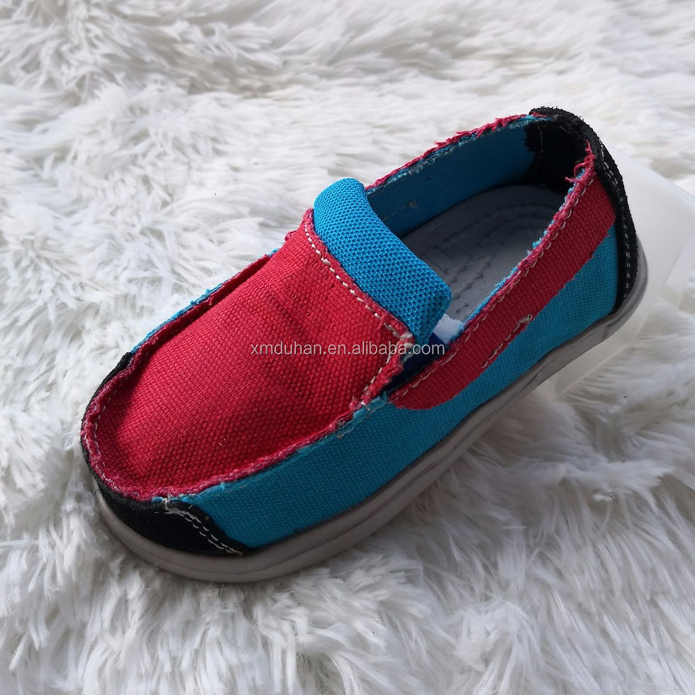 Thumbnail: Wholesale Kids Blank Canvas Shoes  Kids Shoes Children Canvas Children's Casual