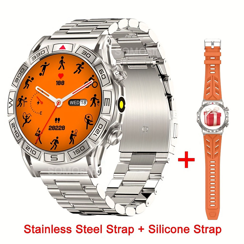 Thumbnail: 2024 New Outdoor Sport Smart Watch Men Women 1.43" AMOLED 450mAh Battery Wireles