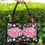 Thumbnail: Embroidered Handbag, Double Zipper Bag, Women's Printed Handbag