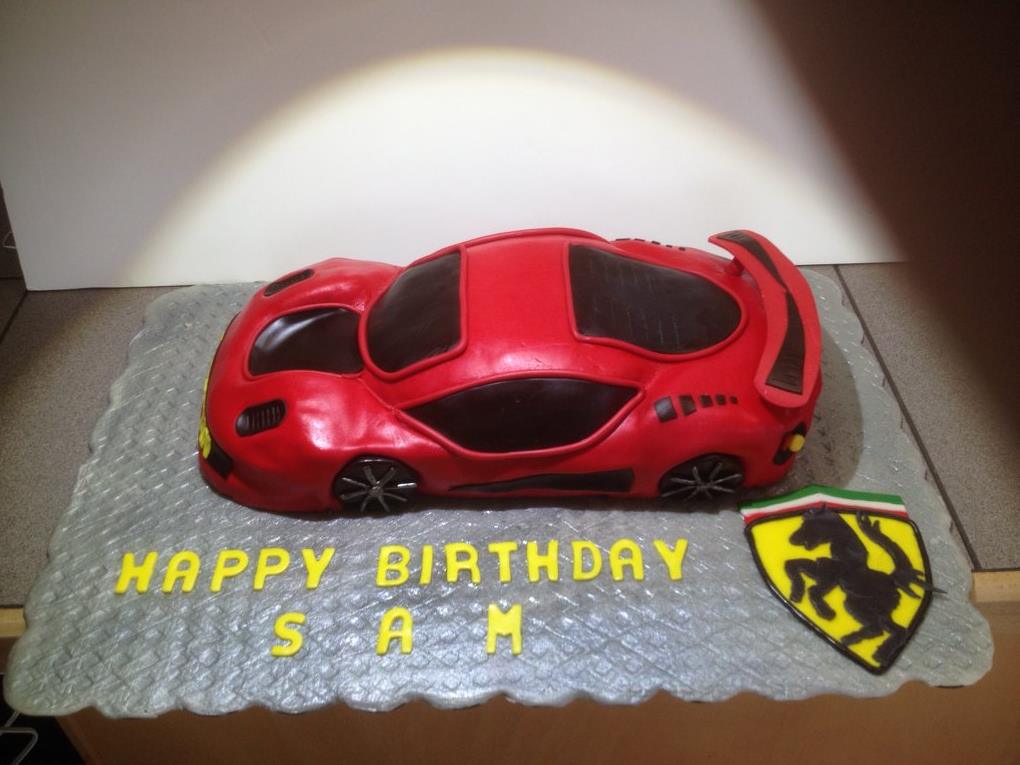 Ferrari Cake .gif