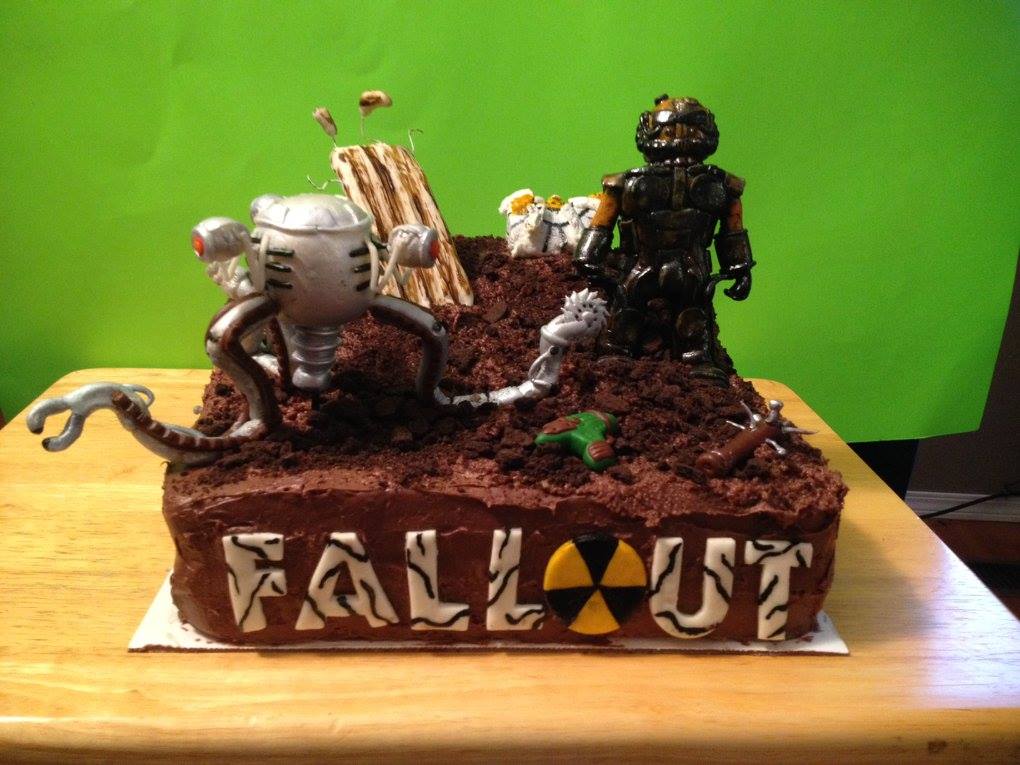 Fall Out Cake .gif