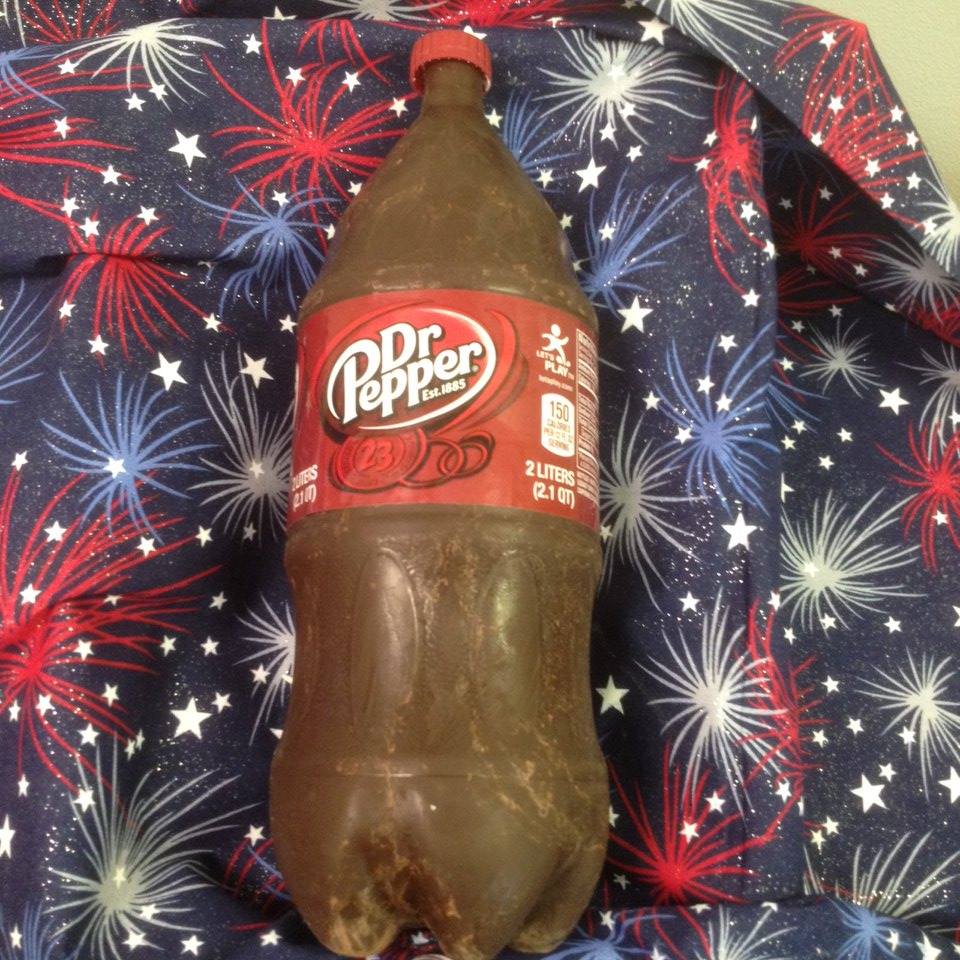 Soda Bottle Cake .gif