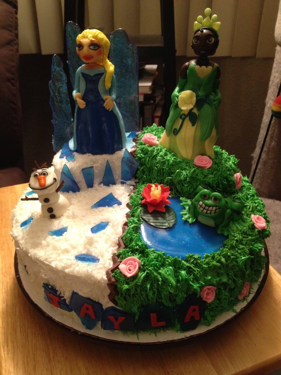 Tiana.Frozen Cake.gif