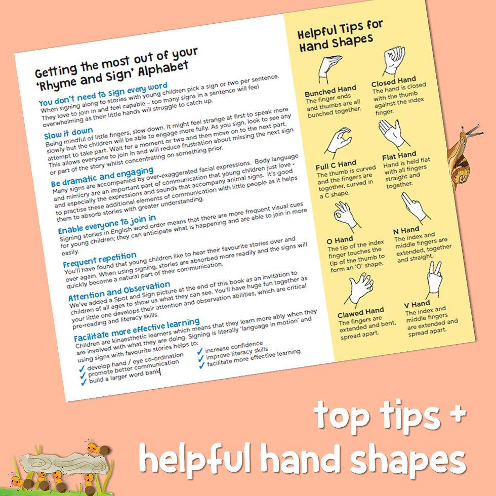 Thumbnail: Animal ABC: A 'Rhyme and Sign' Alphabet (with British Sign Language, BSL)