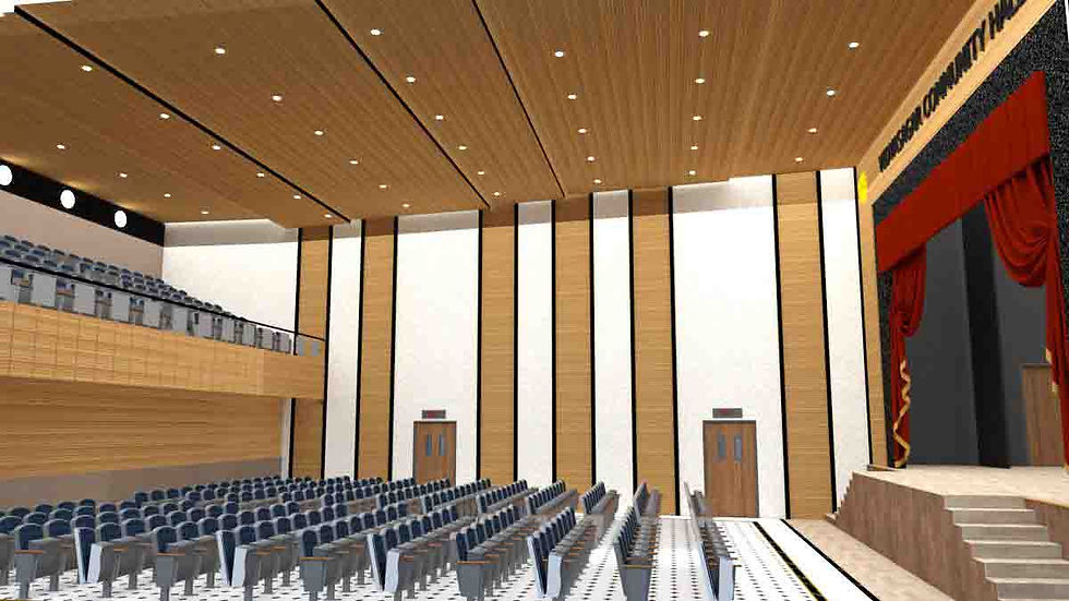 Interior View of Auditorium