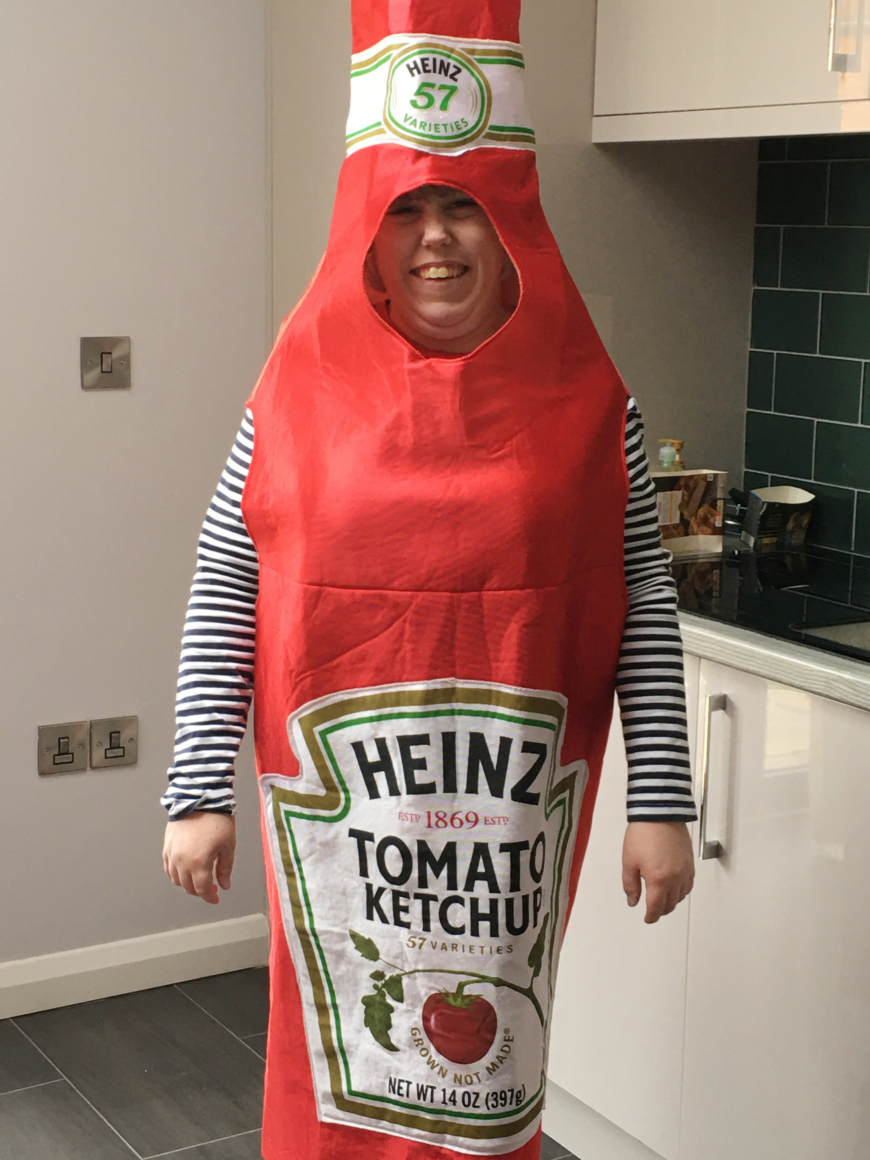 Laura dressing up