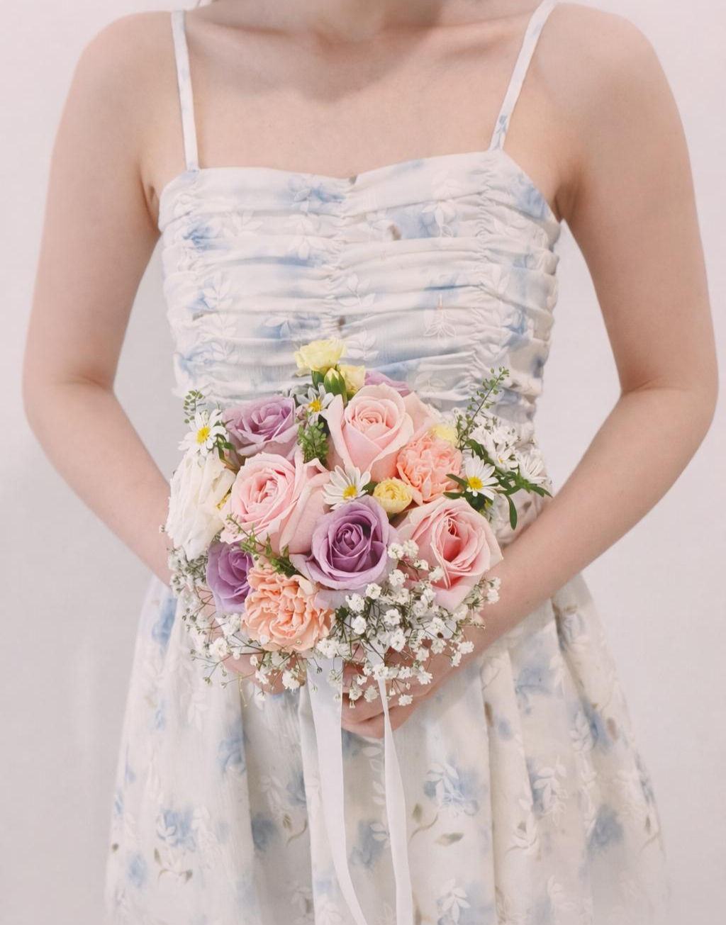 Lavender Blush Bridal Bouquet – S Size