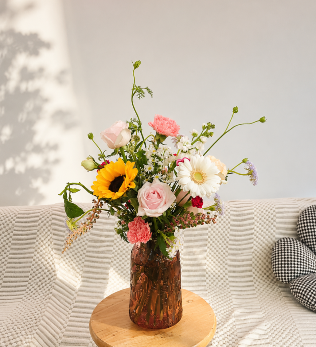Weekly Home Florals – Standard Vase Arrangement