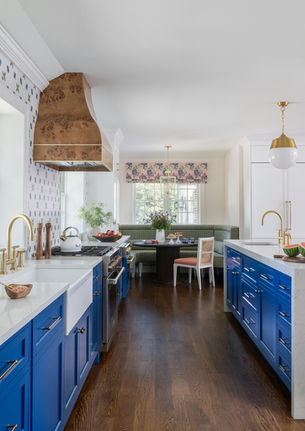 Bryn Mawr in Full Bloom - Kitchen & Family Room