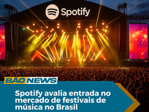 Do streaming ao palco: Spotify mira festivais de música no Brasil