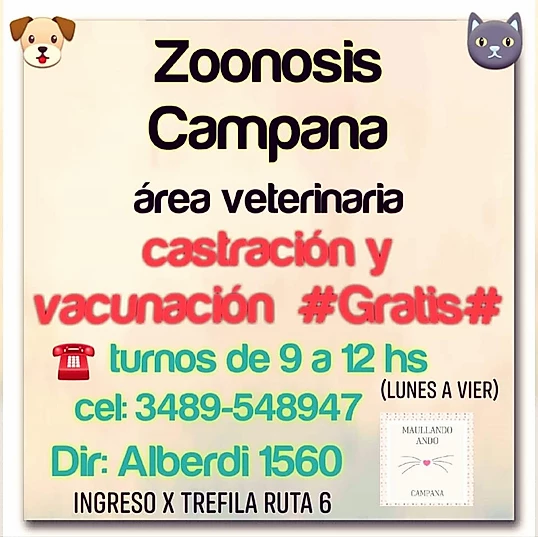 CAMPANA BS.AS. ZOONOSIS