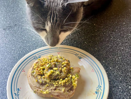 Cardamom Pistachio Croissant Rolls