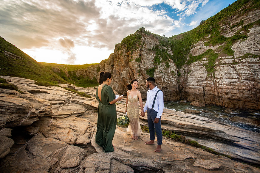 Elopement Wedding - Aline e Roger