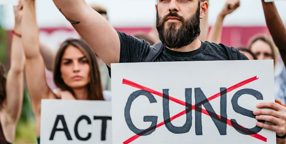 Anti-gun protesters