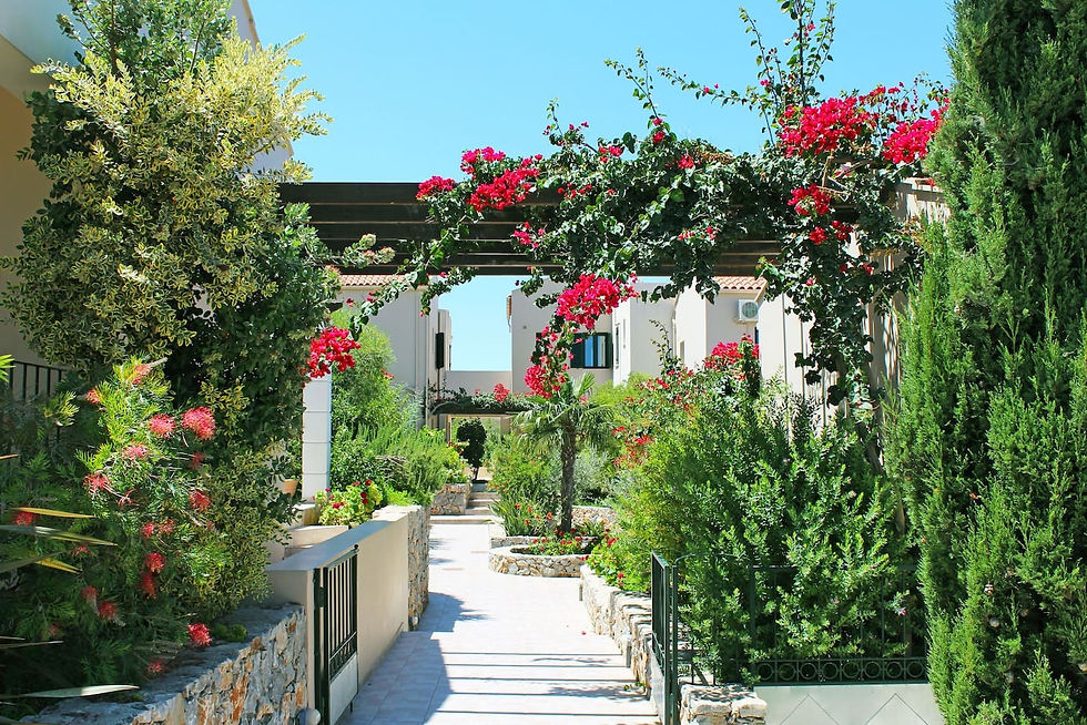 Entrance to Souri village