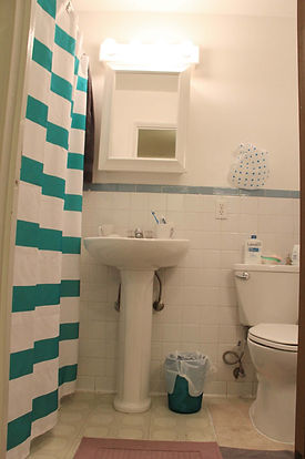 Studio Apartment, bathroom