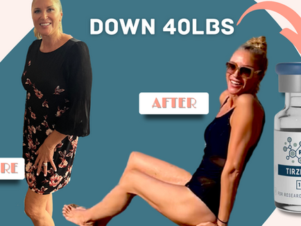 PEPTIDES: How I Lost 40lbs on Tirzepatide