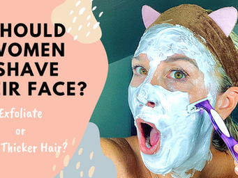 What Happened After I Shaved My Face - VIDEO