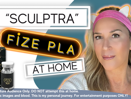 FILLER: 1st Time Injecting "Sculptra" - FIZE from AceCosm