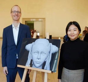 Kaspar Mühlemann Hartl and Danyang Chen, photo by Andreas Scheiblecker, copyright: museum in progress