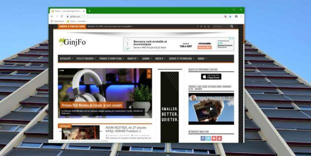 Navigateur Chrome 78 de Google