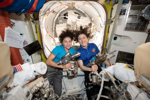 Jessica Meir et Christina Koch NASA