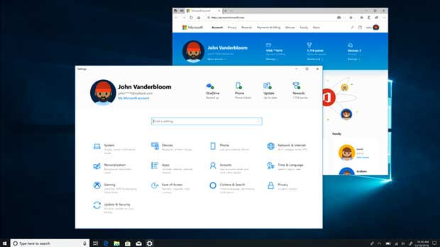 Windows 10 de Microsoft - Paramètres
