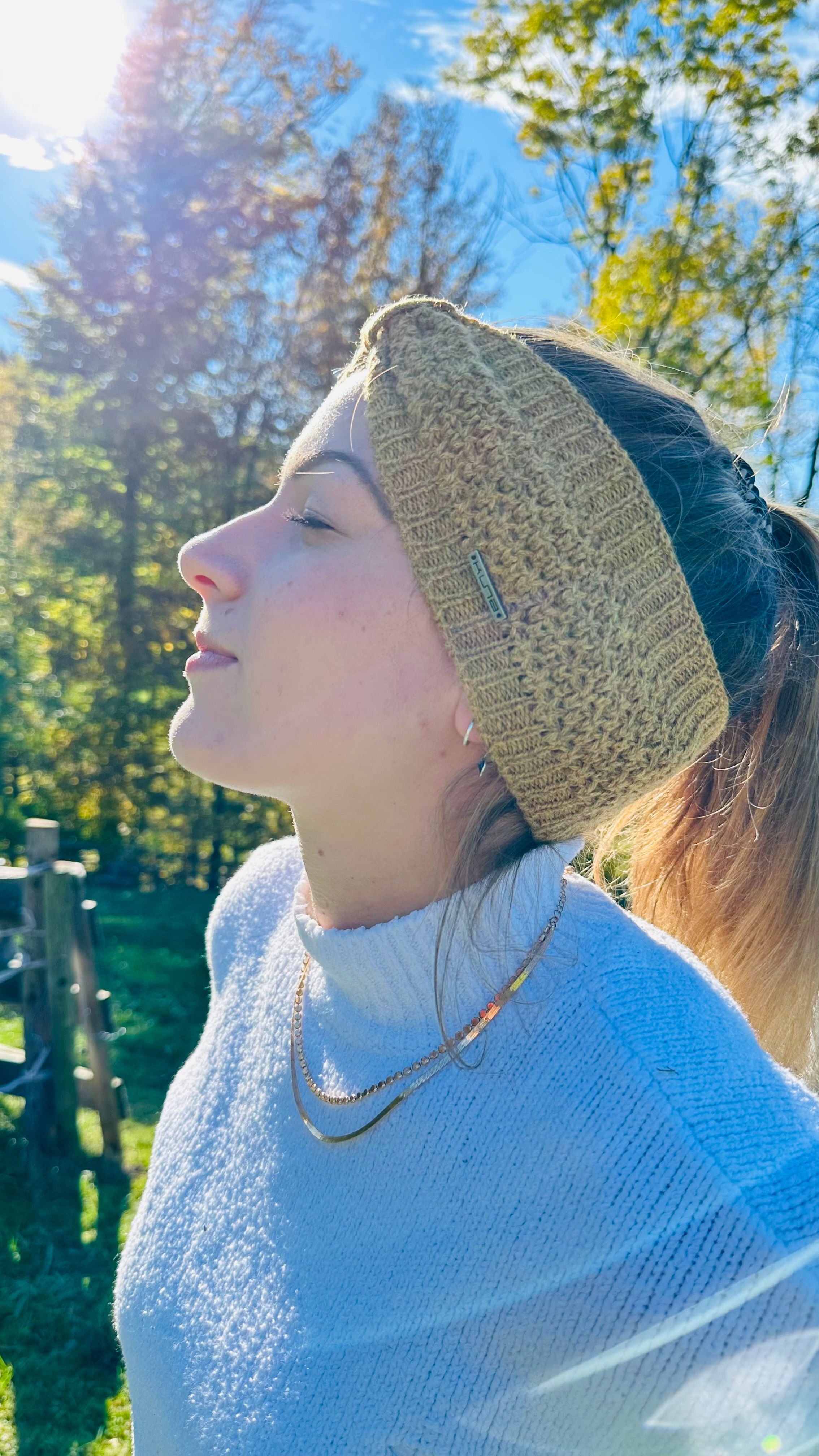 Alpaka Stirnband Valdi