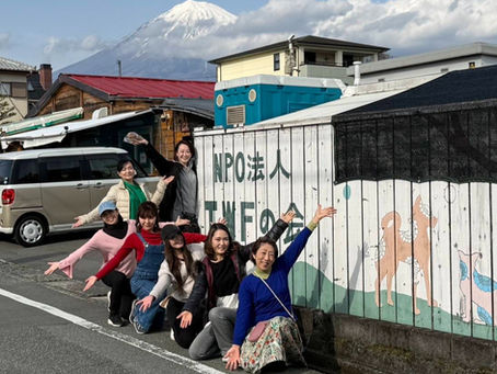 動物愛護団体NPO法人「TWFの会」さんのふれあい交流会へ2025ファイナリストとOGが参加