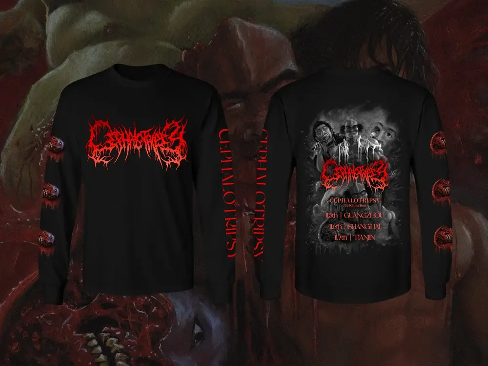 Cephalotripsy - China Tour - Longsleeve