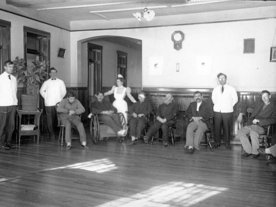 Patients at the Waterbury Asylum