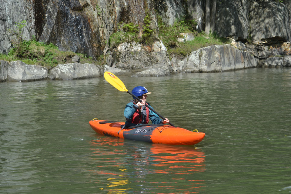 kayaking class, kayak lesson, kayaking instruction, stowe vermont class, information