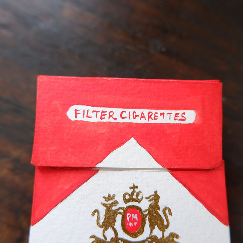 Thumbnail: Painted Cigarette Packets