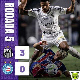 SÉRIE A | Santos 3 X 0 Bahia