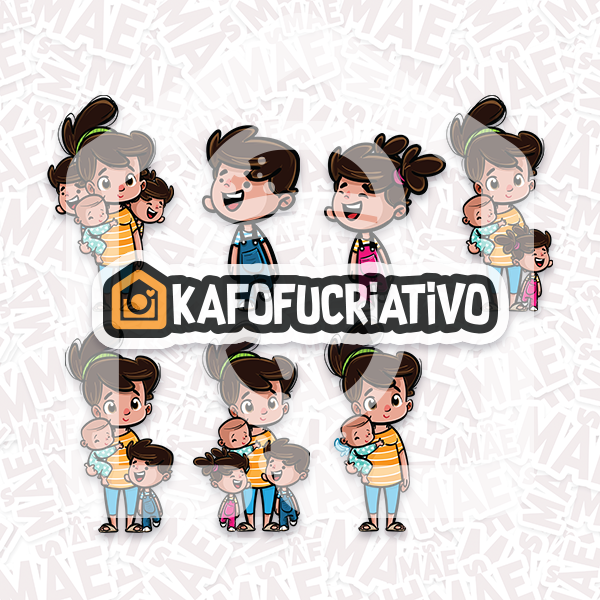 Miniatura: Kit Digital Mamãe