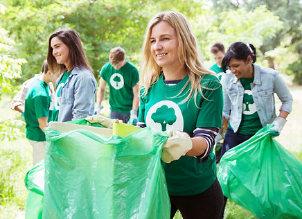 Picking Up Trash