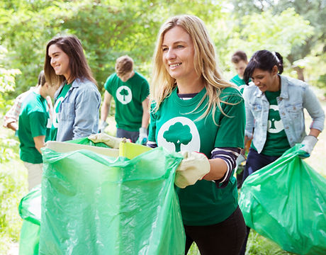 Picking Up Trash