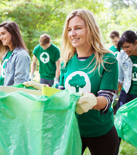 Picking Up Trash