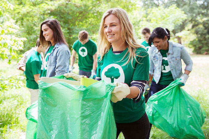 Picking Up Trash