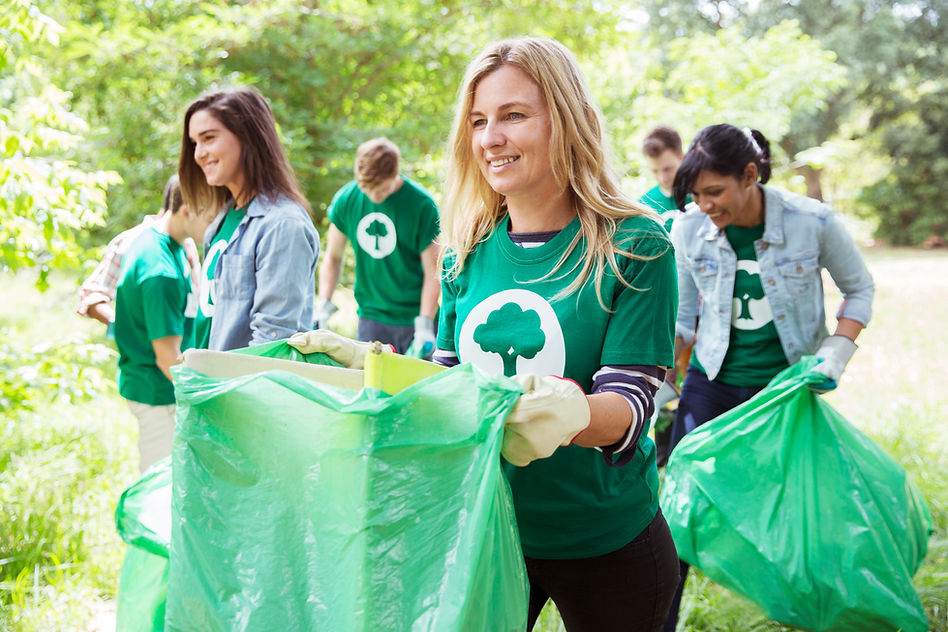 Picking Up Trash