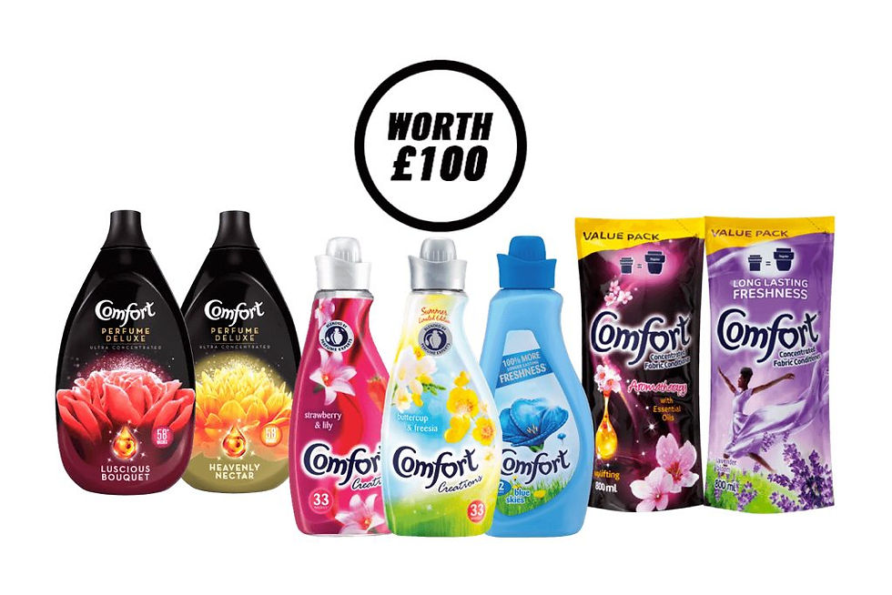 Free Comfort Pack (Worth £100)