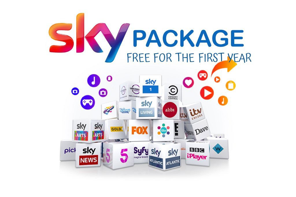 Sky Package 1 Year Free