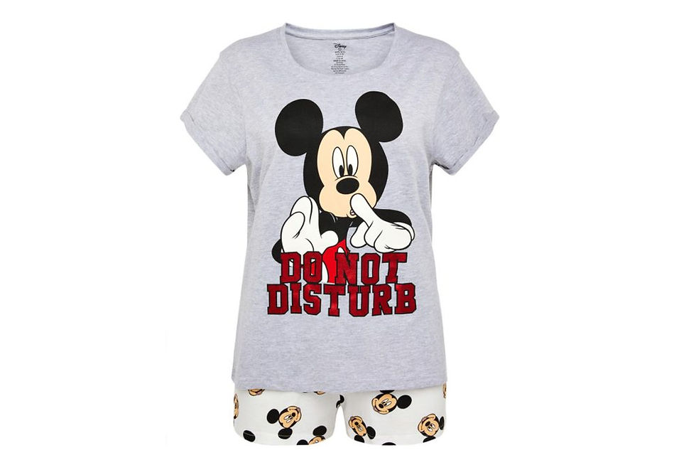 Free Primark Mickey Mouse PJ