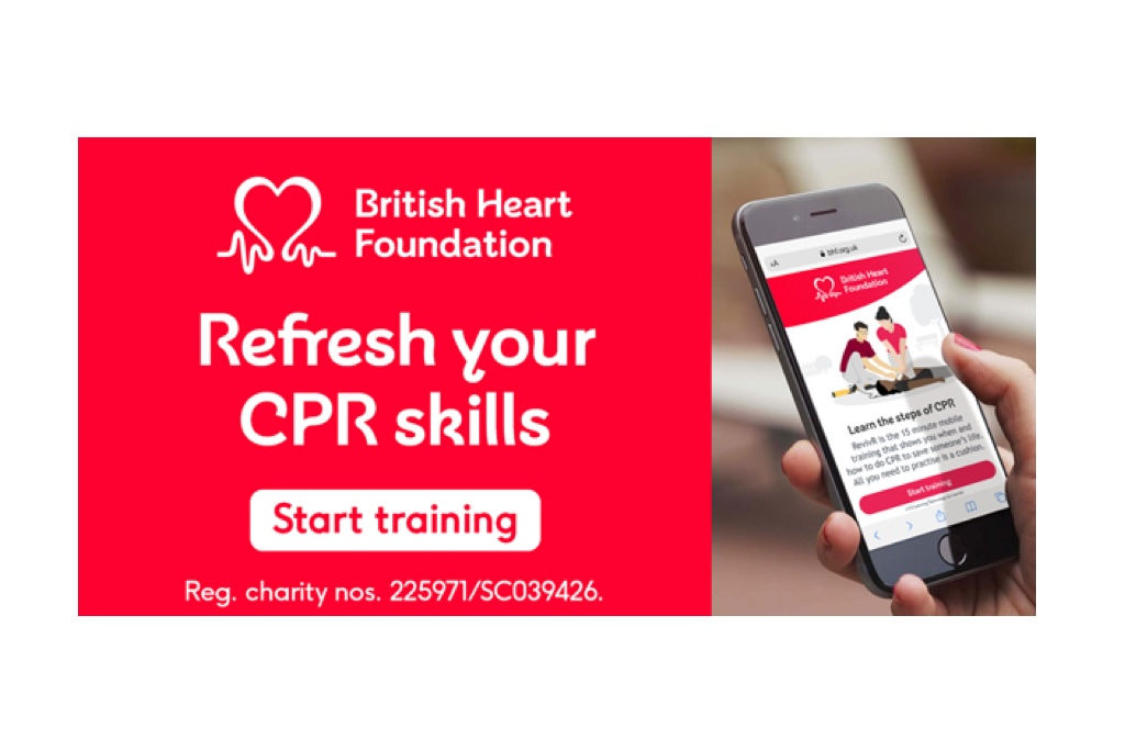 Every 90 minutes 5 people in the UK suffer an out-of-hospital cardiac arrest