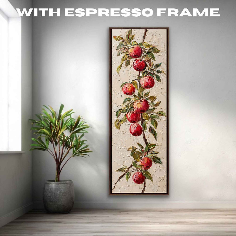 Thumbnail: Botanical wall art for dining room spaces